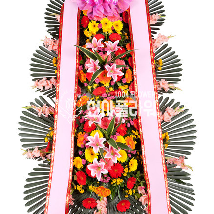 축하화환 3단 고급 (천사플라워)