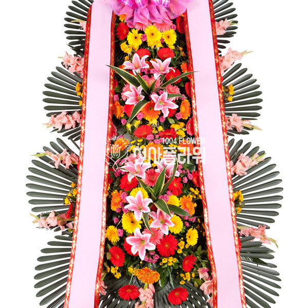 축하화환 3단 고급 (천사플라워)