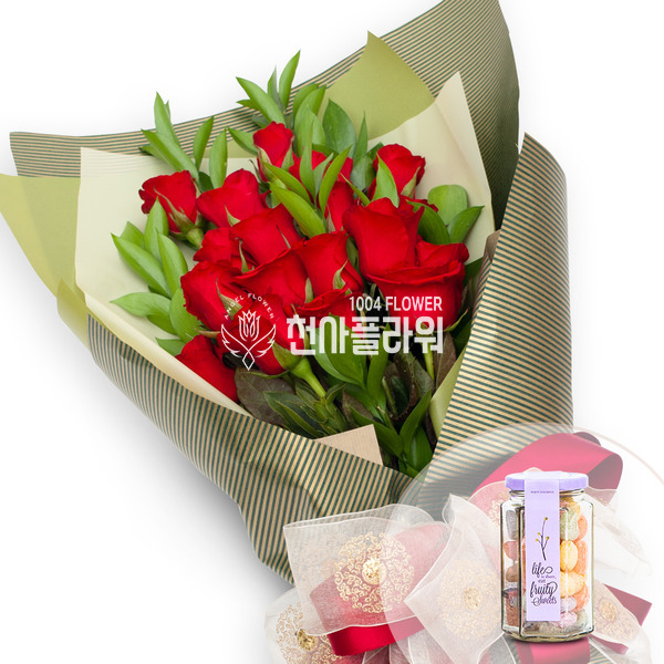 꽃다발(초콜릿 & 캔디포함)