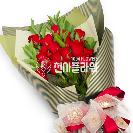 빨간장미꽃다발