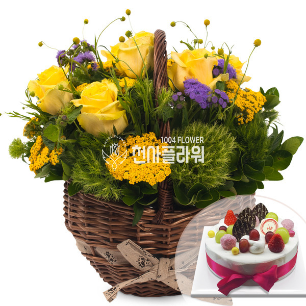 꽃바구니+케잌 a780