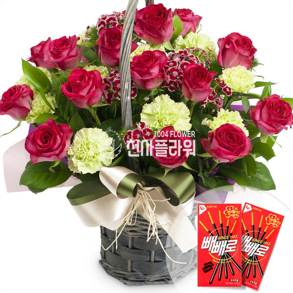 빼빼로꽃바구니GF-330