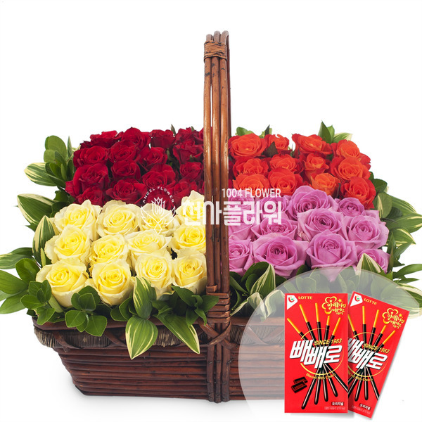 빼빼로꽃바구니(22)
