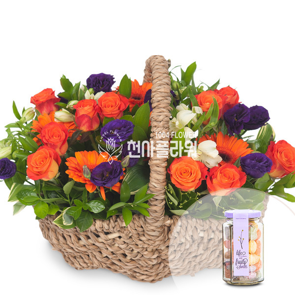 오렌지(초콜릿 & 캔디포함)