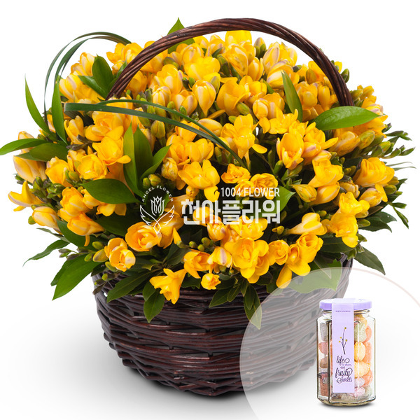 후리지아(초콜릿 & 캔디포함)