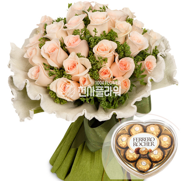 꽃다발+초콜릿 t2
