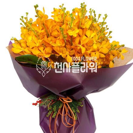 모카라꽃다발