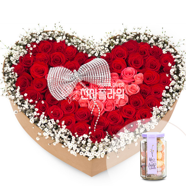 레드와 핑크의 조화//사탈