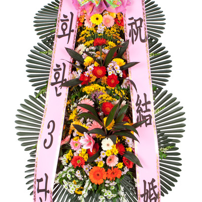 축하화환 일반형 (천사플라워)