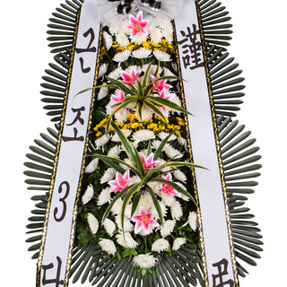 근조3단화환 일반형 (천사플라워)