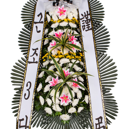 근조3단화환 일반형 (천사플라워)